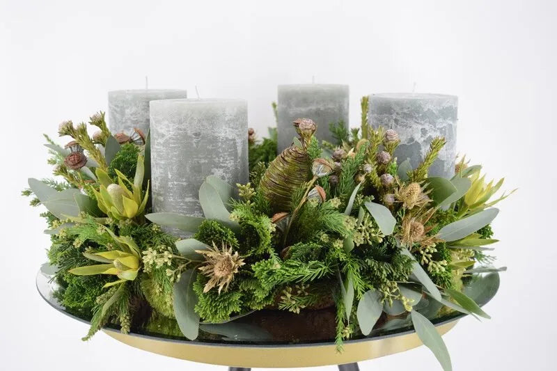 Exklusiver Adventskranz – Handgefertigt & Individuell Adventskranz