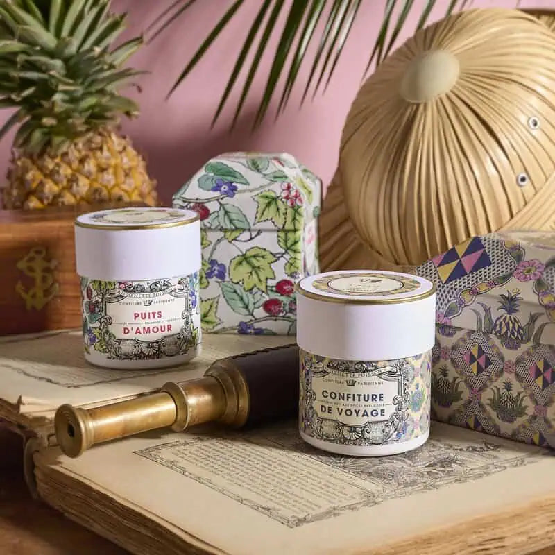 Confiture Parisienne Johannisbeer-Himbeer-Veilchen Marmelade 250g Paris Konfiture