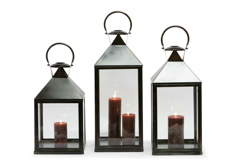 Schwarz-Stahl-Laternen – Stilvolle Outdoor-Highlights Laterne