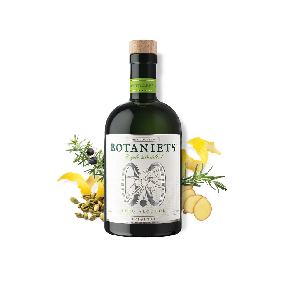 Botaniets Original 0,0% 50 cl - Geschenkverpackung Gin