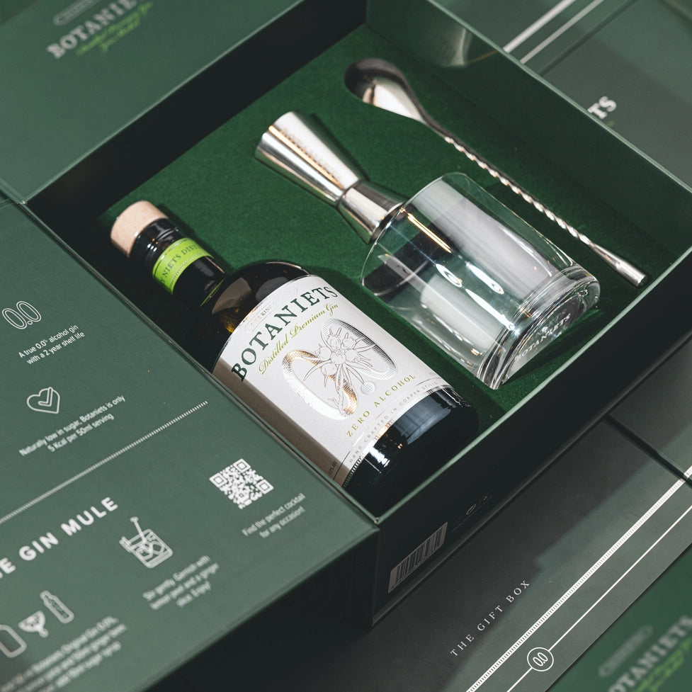 Botaniets Original 0,0% 50 cl - Geschenkverpackung Gin