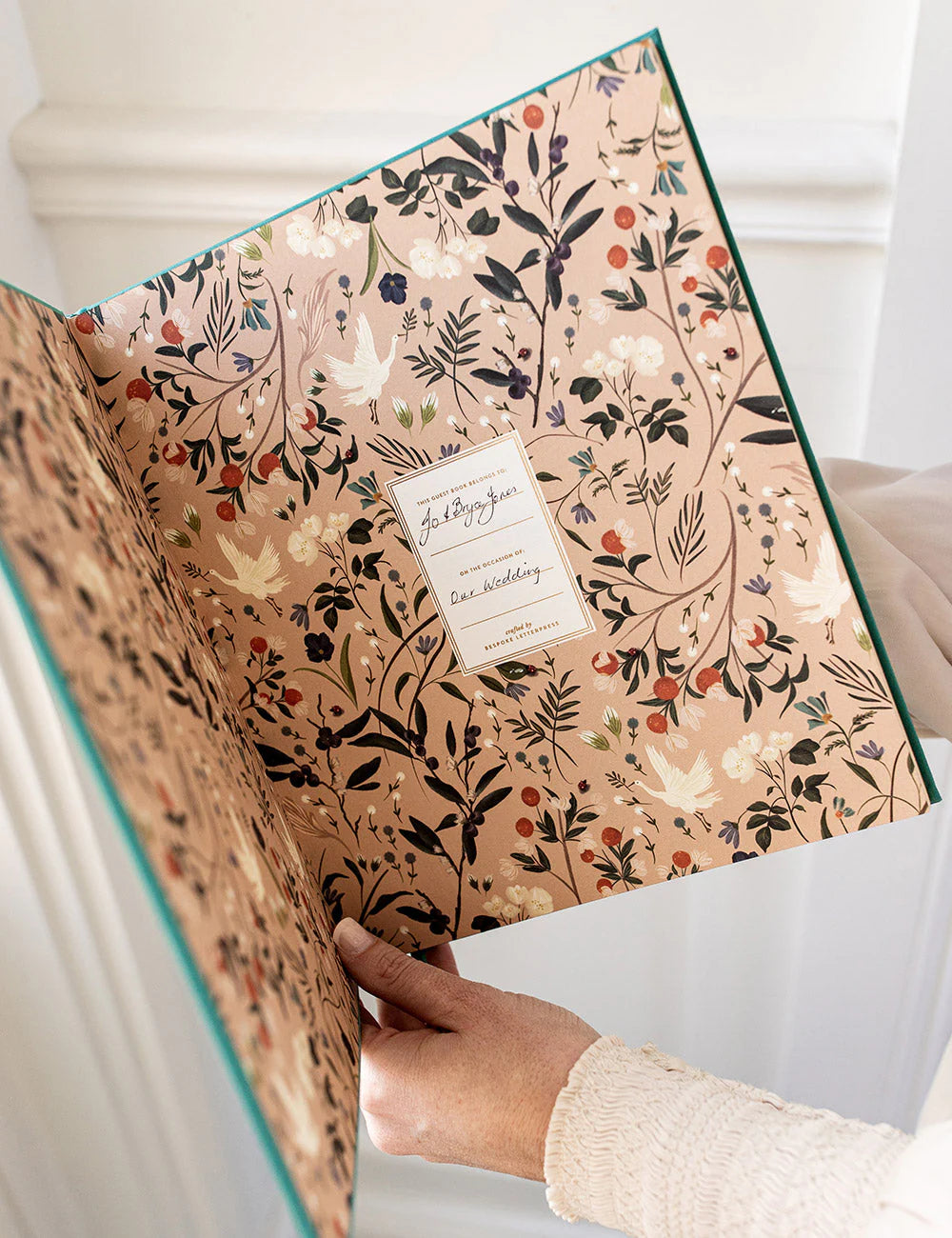 Luxuriöses Gästebuch Buch