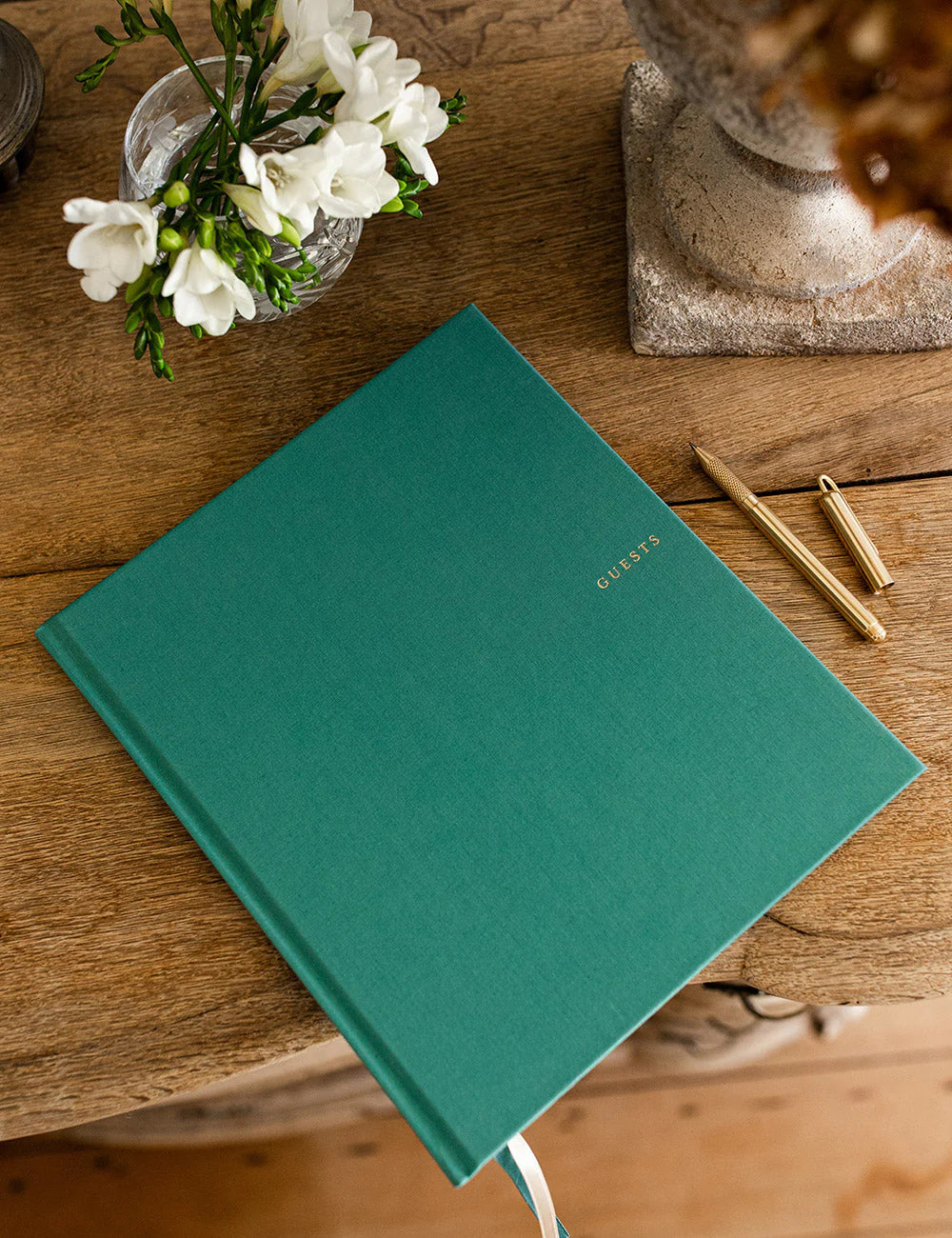 Luxuriöses Gästebuch Buch