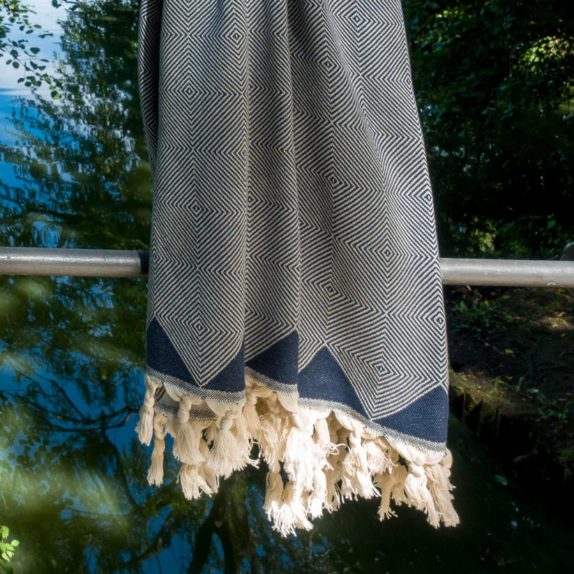 Hamamtuch Bio-Baumwolle Kestane Hamam Tuch