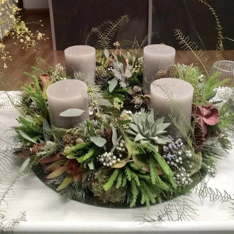 Adventskranz-Workshop – Dein individuelles Design mit Apéro Event