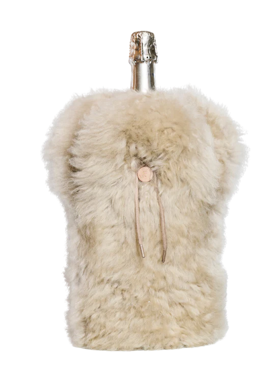 Magnum Flaschenkühler aus Schaffell Kühler