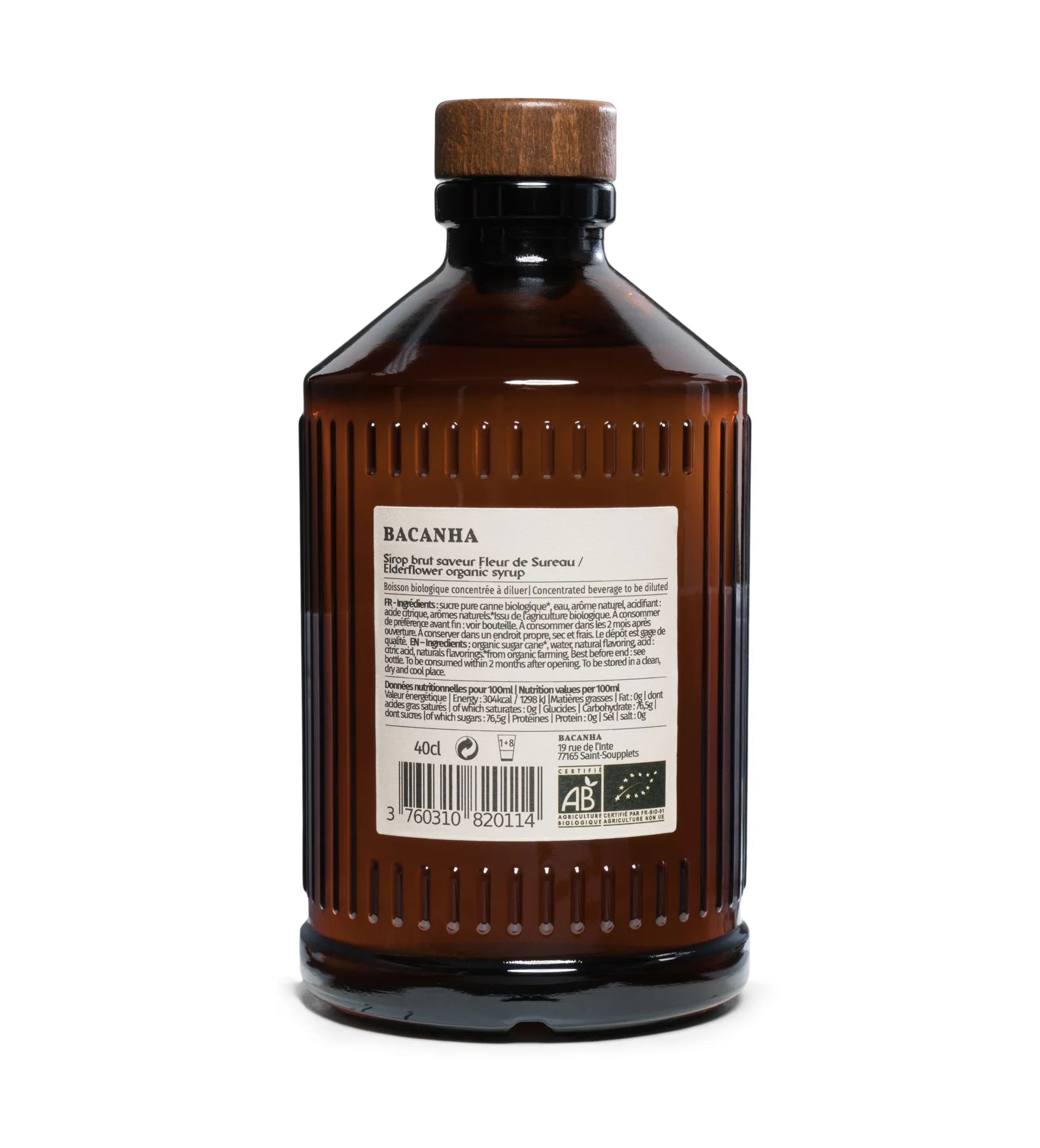 Bio-Holunderblütensirup (400ml) – Bio Sirup