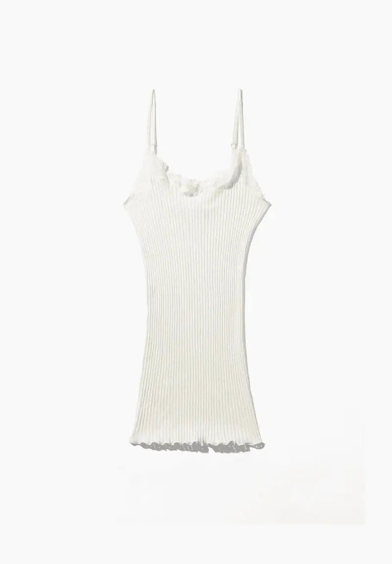 Maude Privé Spaghetti Top - écru Top