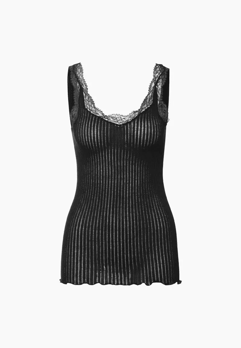 Maude Privé Top - schwarz Top