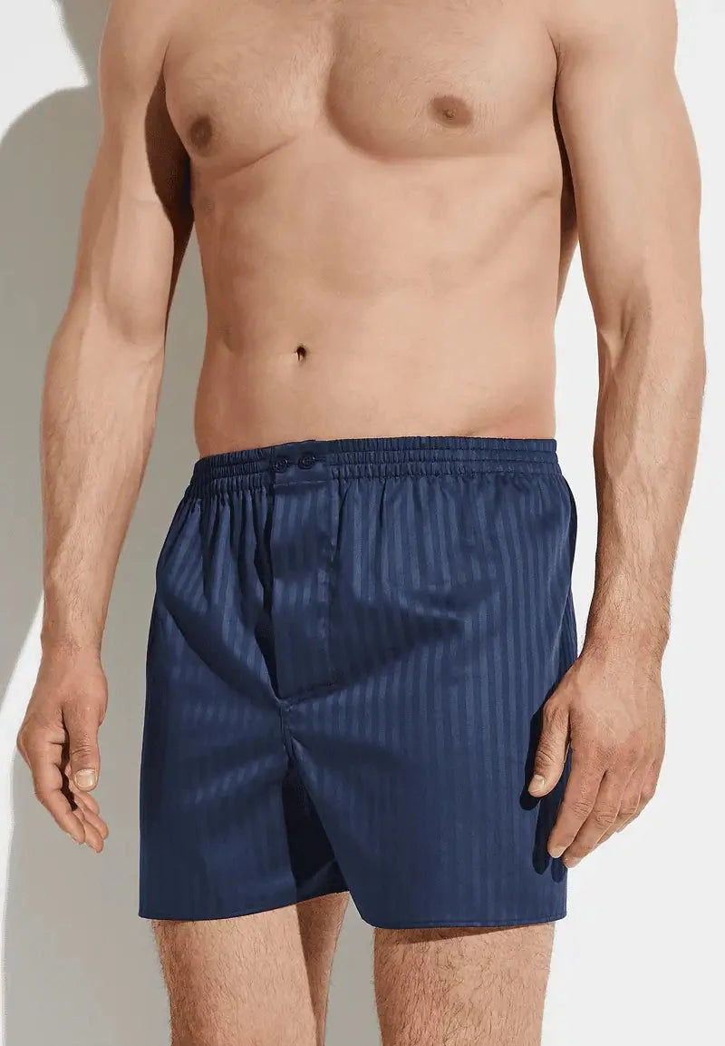 Woven Nightwear Boxer Shorts - navy Boxer Shorts