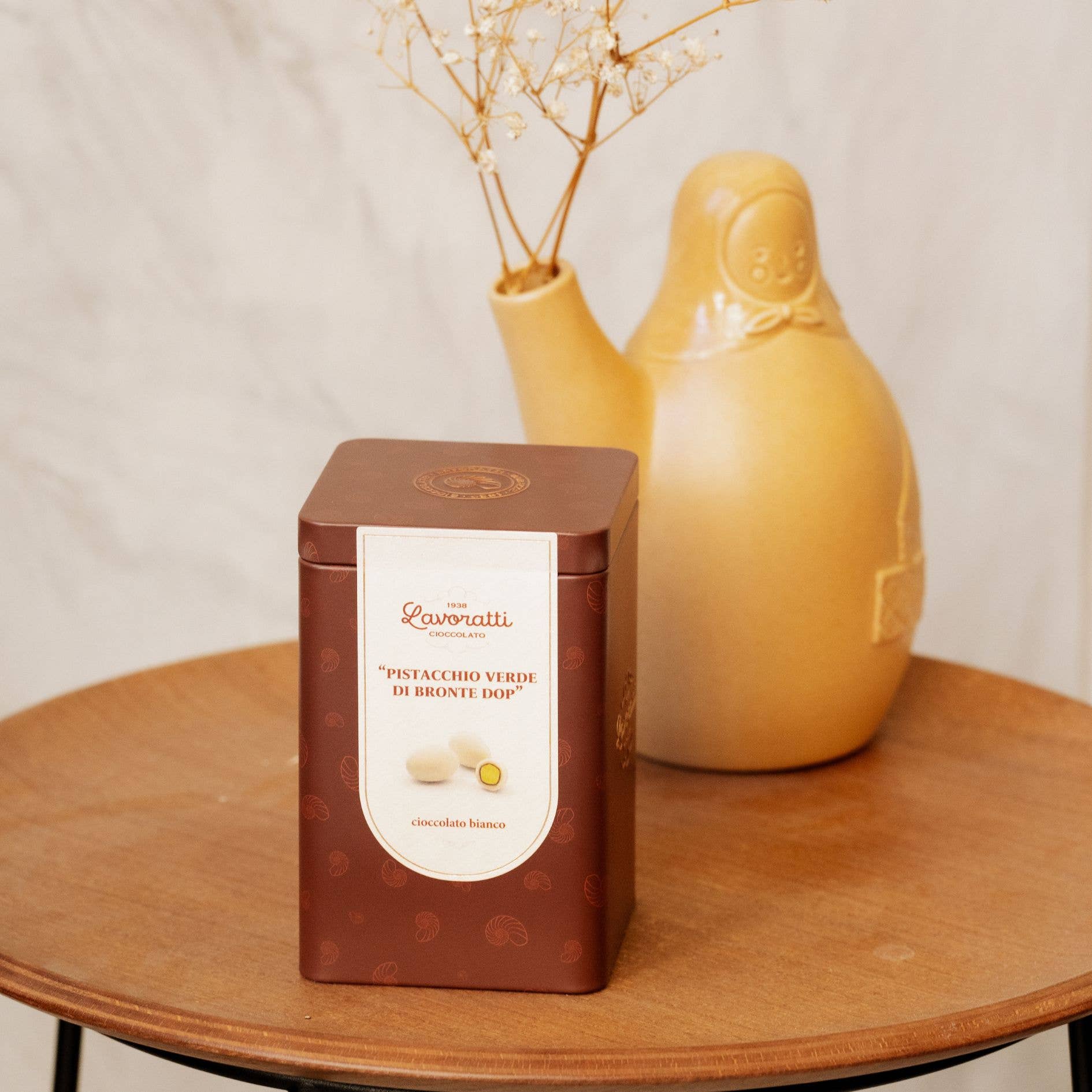Edle Schokoladen-Dragees in Premium-Box Schokolade