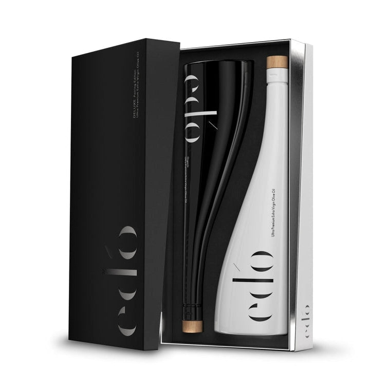 edo Olivenöl DELUXE - Food Pairing Edition mit Premiumbox Olivenöl