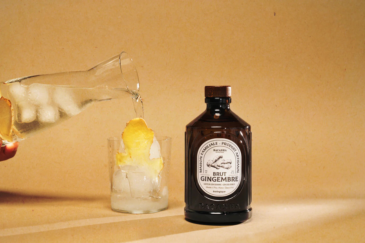 Ingwer-Sirup (400ml) – Bio Sirup