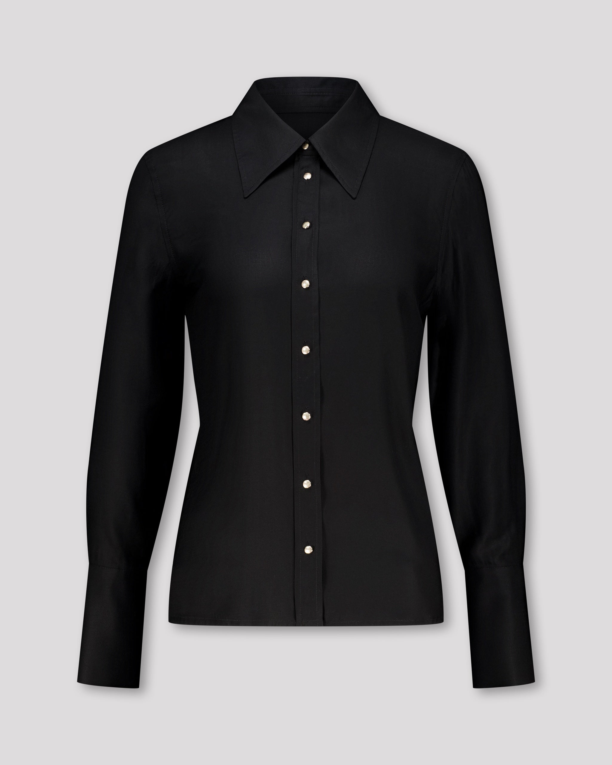 Klassische Bluse aus Ecovero-Viskose mit modernem Kragen klassische-bluse-aus-ecovero-viskose-mit-modernem-kragen