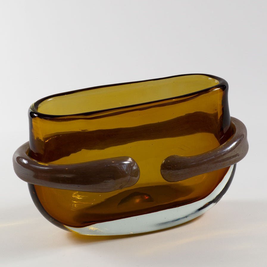 Ovale Glas-Vase CORREA in Amber ovale-glas-vase-correa-in-amber-319115