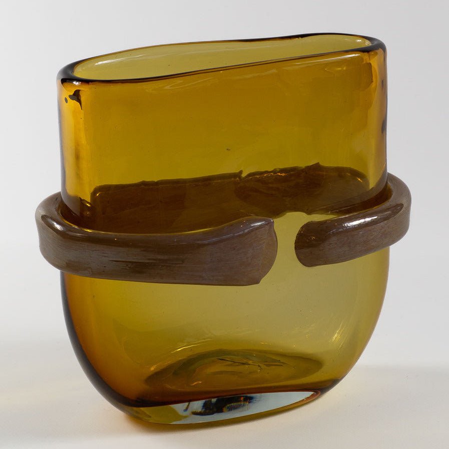 Ovale Glas-Vase CORREA in Amber ovale-glas-vase-correa-in-amber-429056