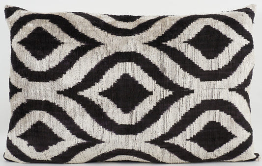 Kissen Black-Offwhite