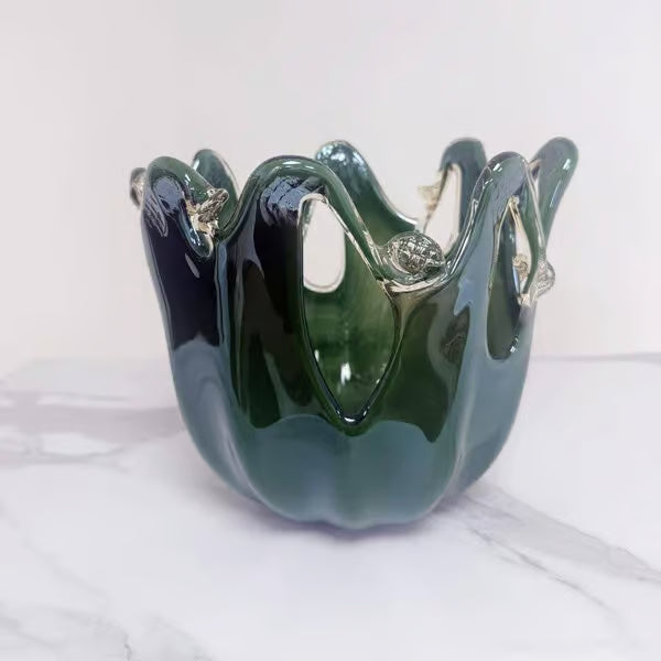 Oktopus Vase British-Grün M Vase
