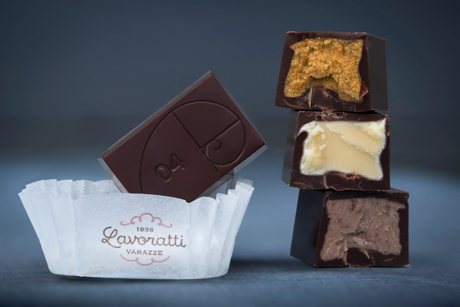 Pralinenbox mit 20 handgefertigten Pralinen – 4 exklusive Geschmacksrichtungen