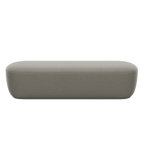 Bank - KUON Modell L: 45x160x45cm Taupe