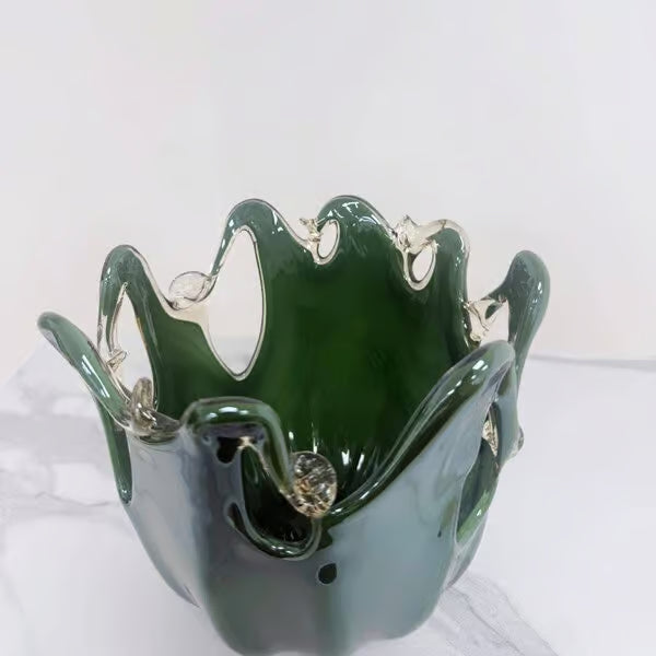 Oktopus Vase British-Grün M Vase