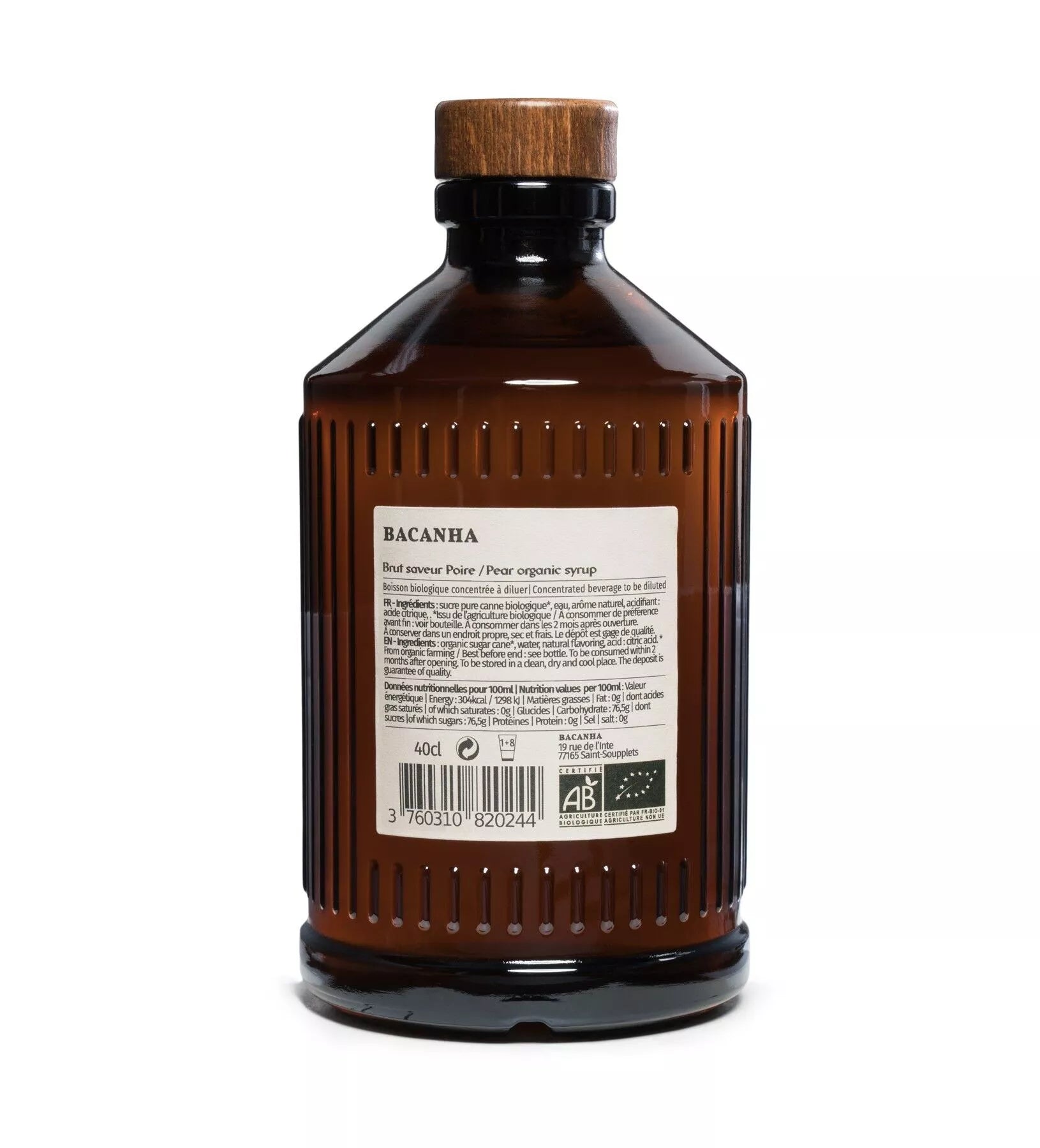 Roher Birnen-Sirup (400ml) – Bio