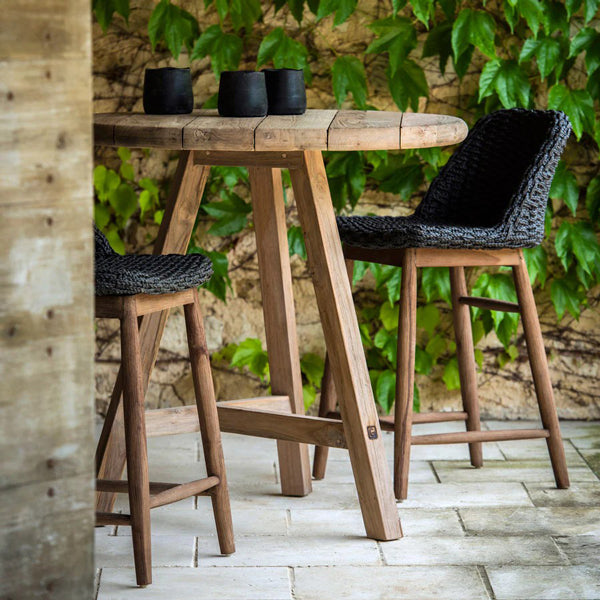 Stehtisch Anton | Teakholz Bistro