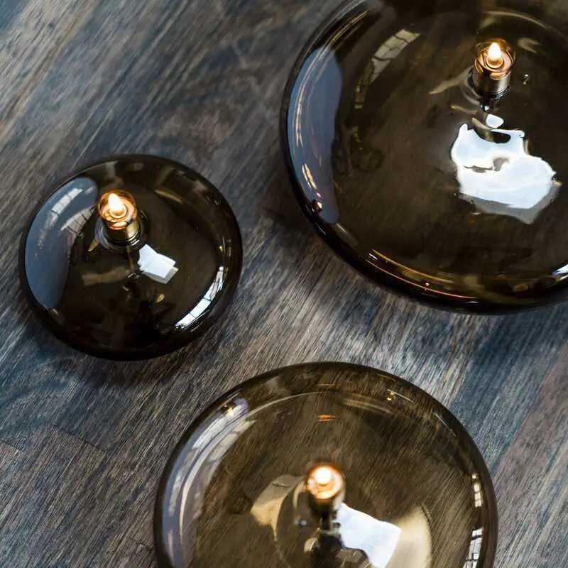Disc Champagne Brass Öllampe