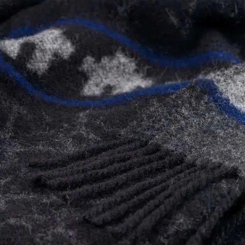 Schwedische Merino Wolldecke Decke