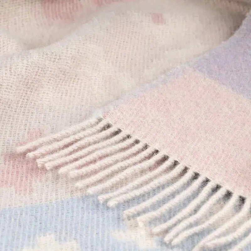 Schwedische Merino Wolldecke Decke