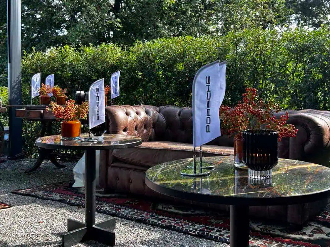 Porsche Event dekoration