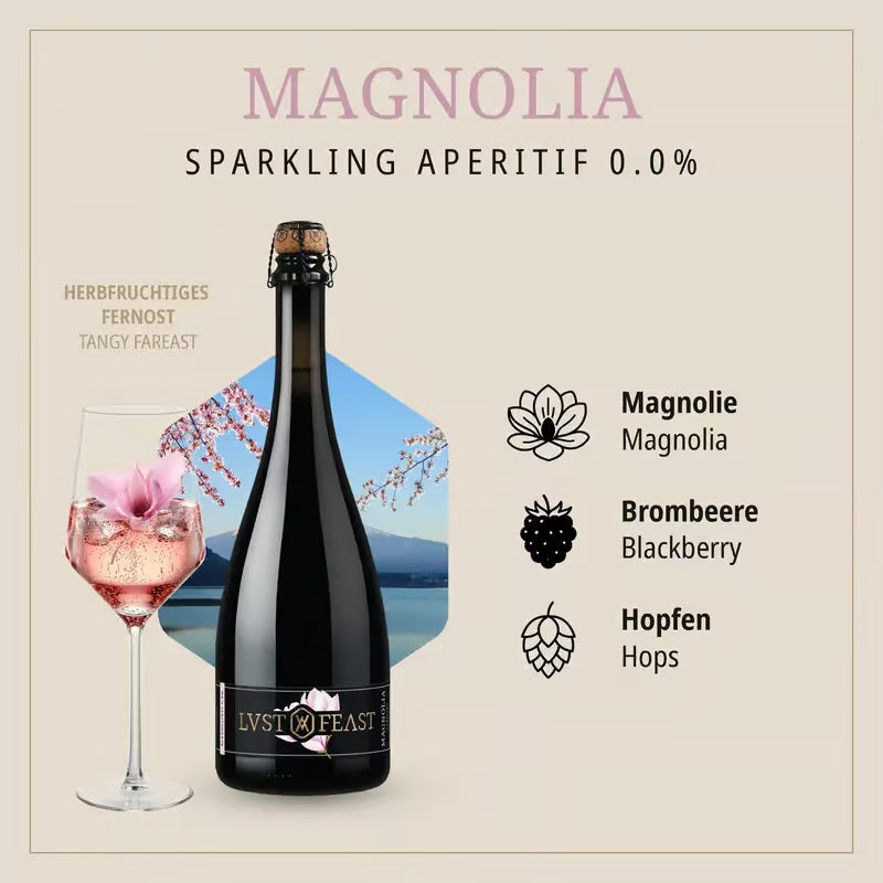 MAGNOLIA | SPARKLING APERITIF 0.0% Eterna Concept Store