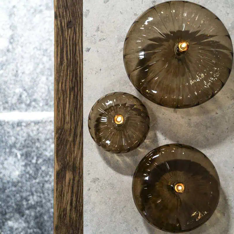 Disc Elegant Champagne Brass Öllampe