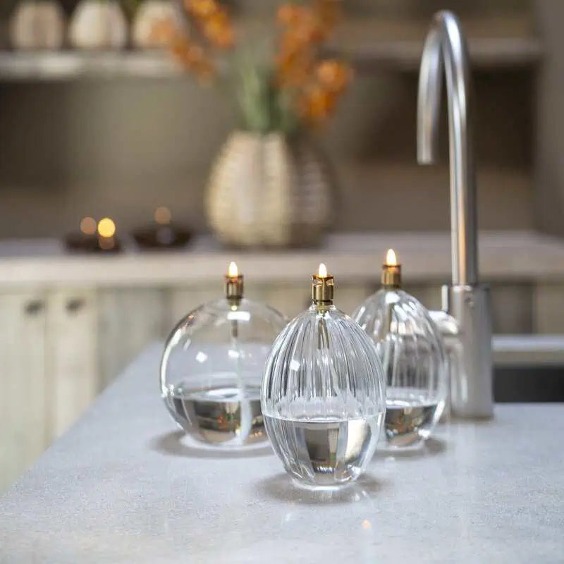Ovalis Elegant Brass Öllampe