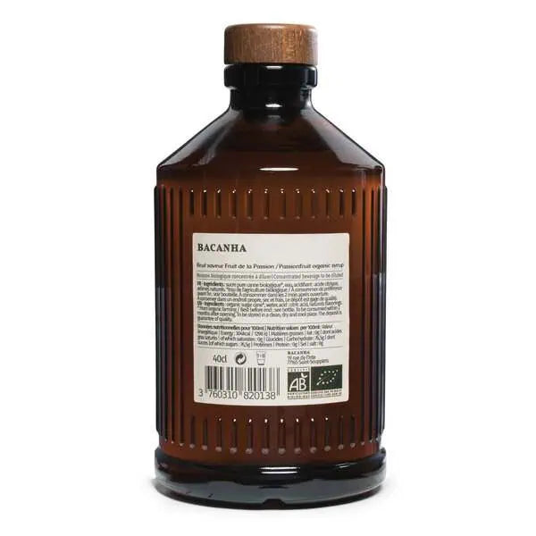 Rohes Passionsfruchtsirup - Bio - 400 ml - 13,5 fl. oz. Eterna Concept Store