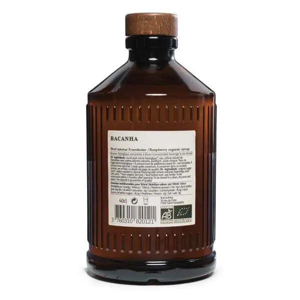 Rohes Bio-Himbeersirup - 400 ml (13,5 fl. oz.) Eterna Concept Store