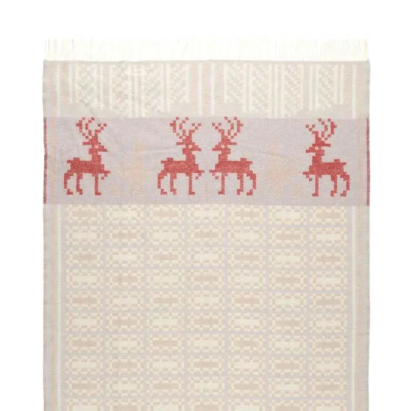 Schwedische Merino Wolldecke Decke