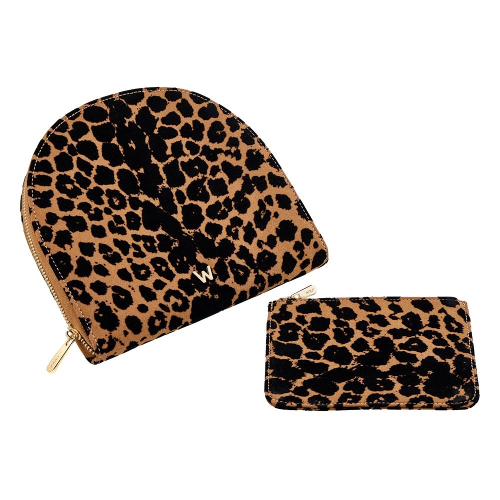 Savanna Leopard Print Jewelry Portfolio Schmuckbox