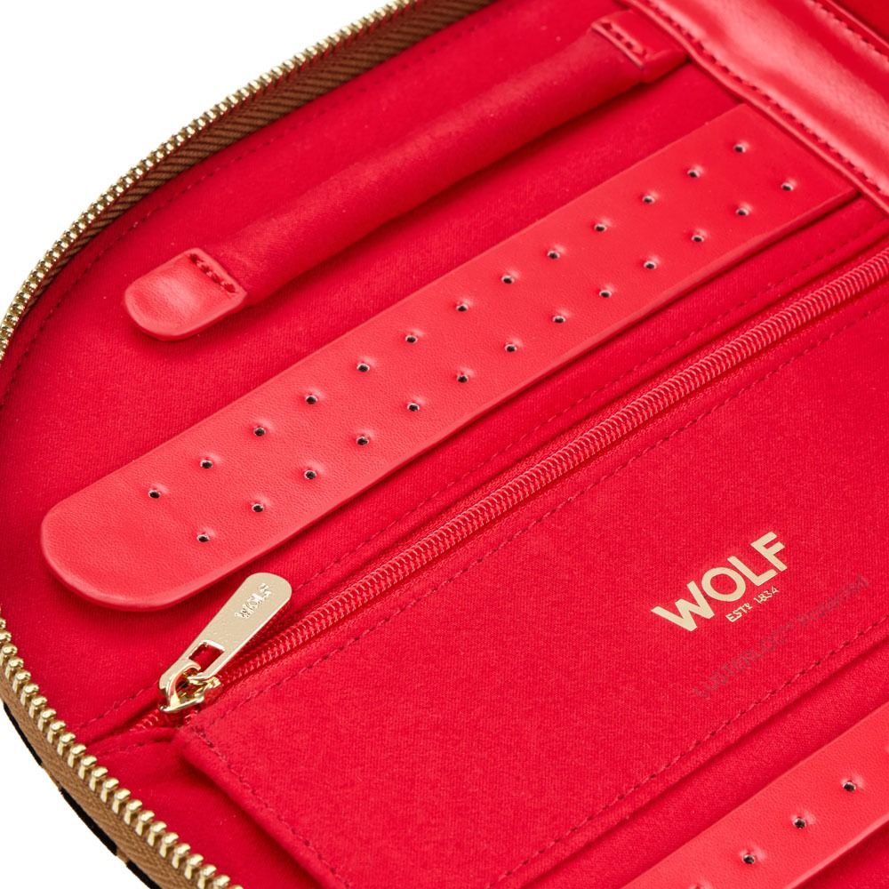 Savanna Leopard Print Jewelry Portfolio Schmuckbox