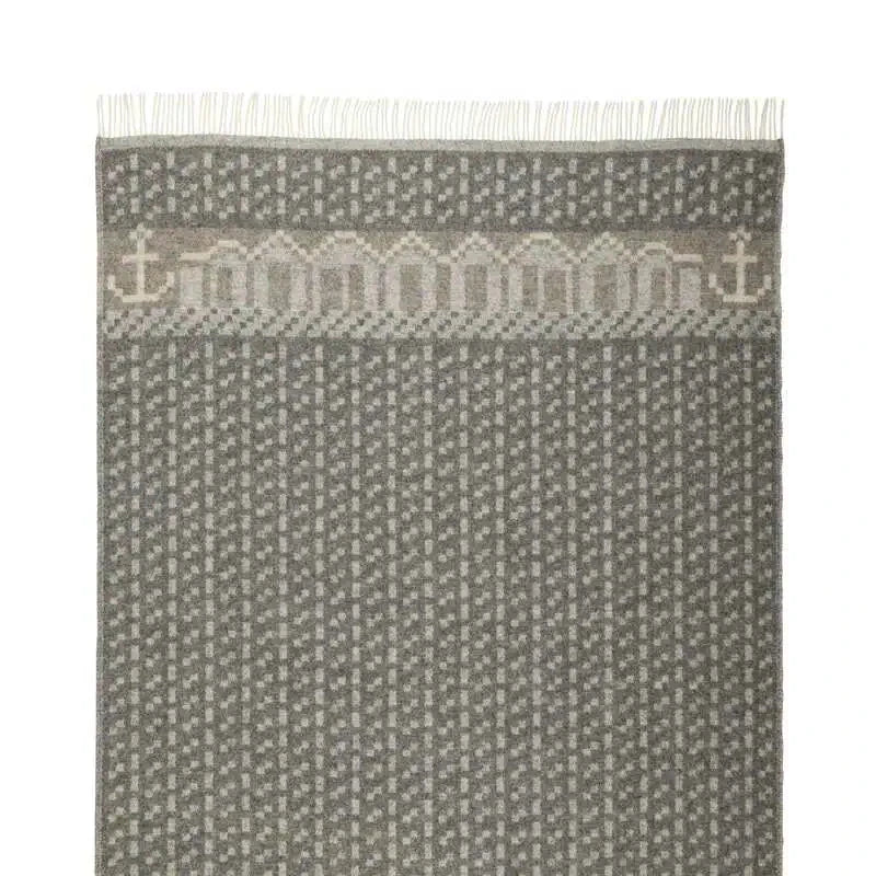 Schwedische Merino Wolldecke Decke