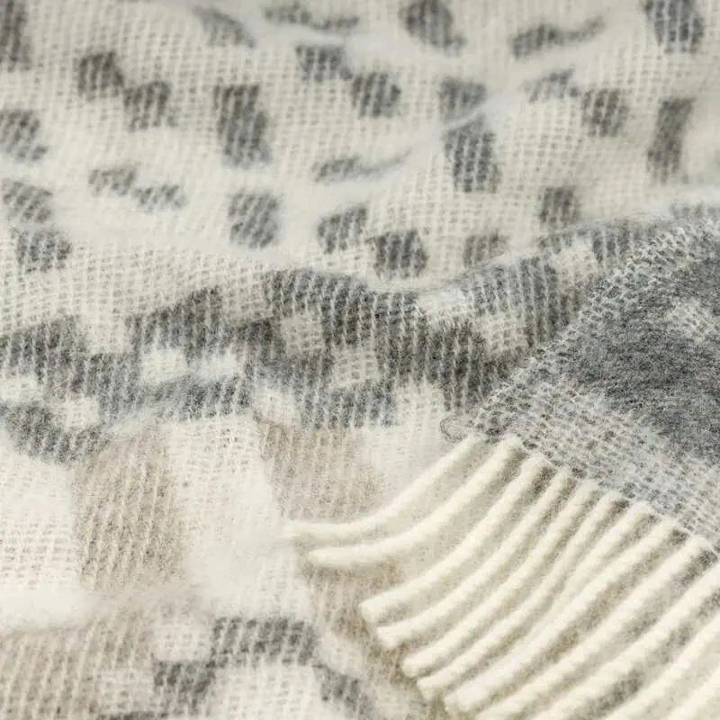 Schwedische Merino Wolldecke Decke