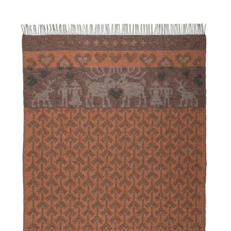Schwedische Merino Wolldecke Decke