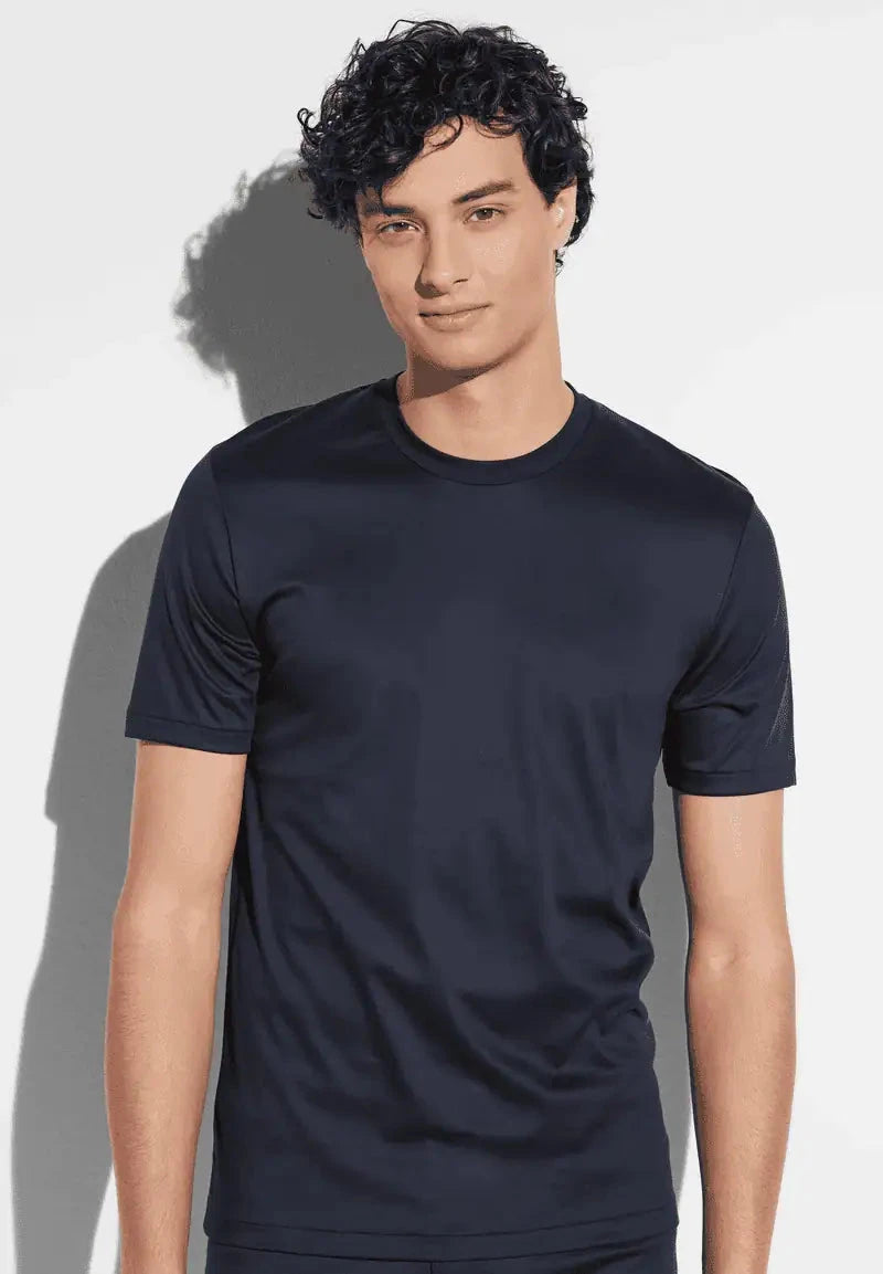 Sea Island T-Shirt kurzarm - navy Tank Top