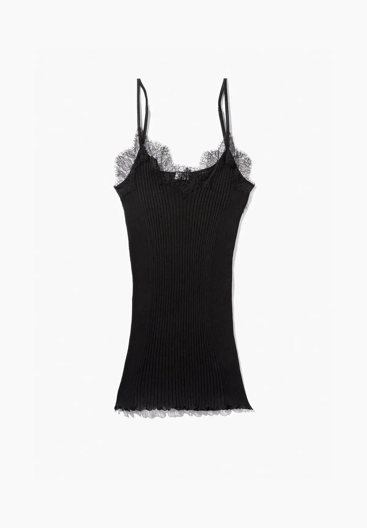 Richelieu Spaghetti Top - schwarz Top