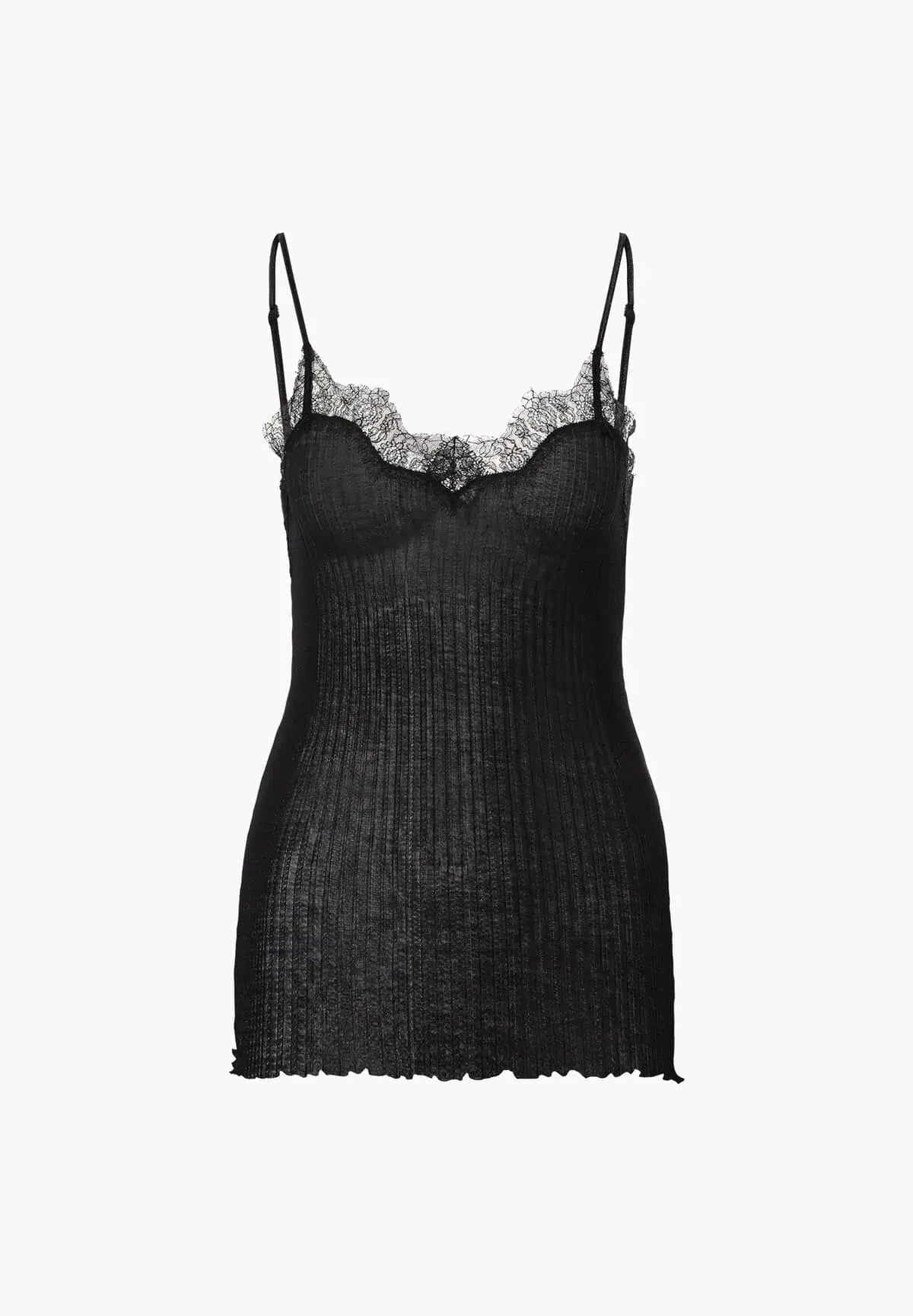 Richelieu Spaghetti Top - schwarz Top