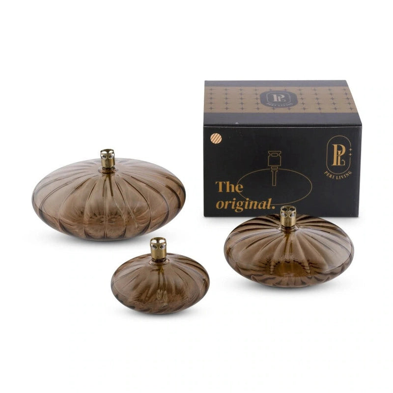 Disc Elegant Champagne Brass Öllampe