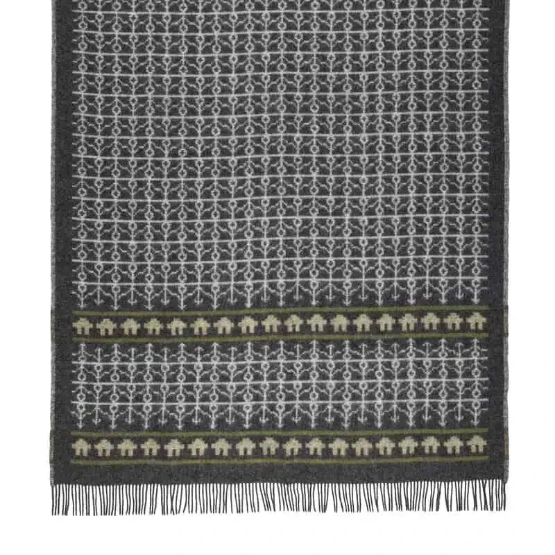 Schwedische Merino Wolldecke Decke