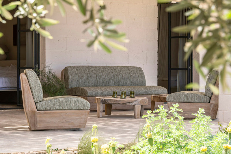 Lounge Sessel Jules aus Teak