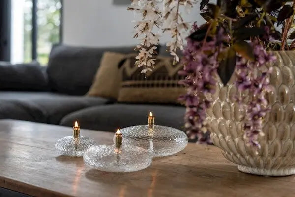 Hammered Disc Elegance inkl. Paraffinöl lkerze-Hammered-Disc-Elegance_Eterna-Concept-Store-52905180