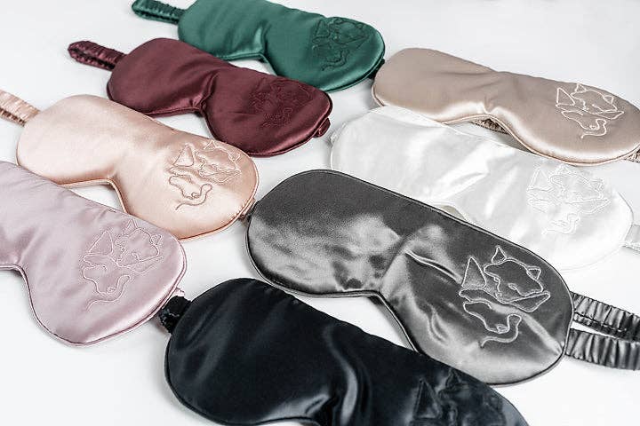 Maulbeerseide Kissenbezug und Maske